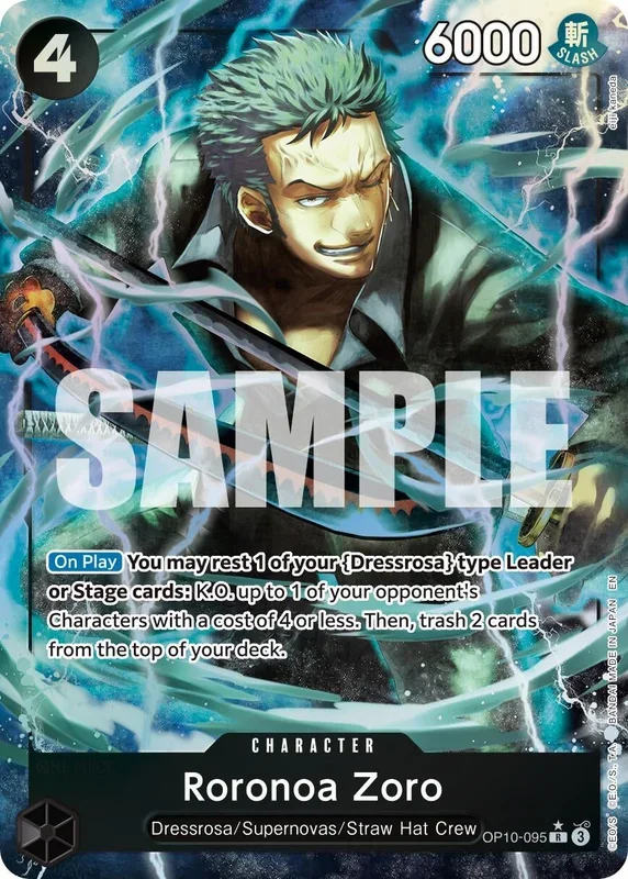 Roronoa Zoro – OP10-095 (Alternate Art) (OP10-095) (PRB-02)