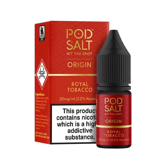 Royal Tobacco Nicotine Salt by Pod Salt Origin