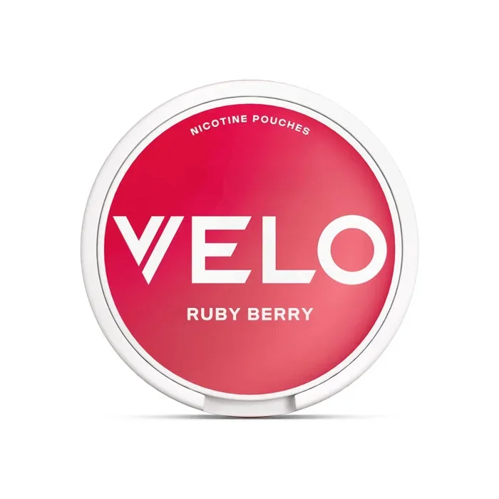 Ruby Berry Velo Slim Nicotine Pouches
