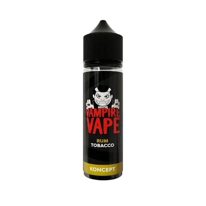 Rum Tobacco 50ml Shortfill E-Liquid by Vampire Vape