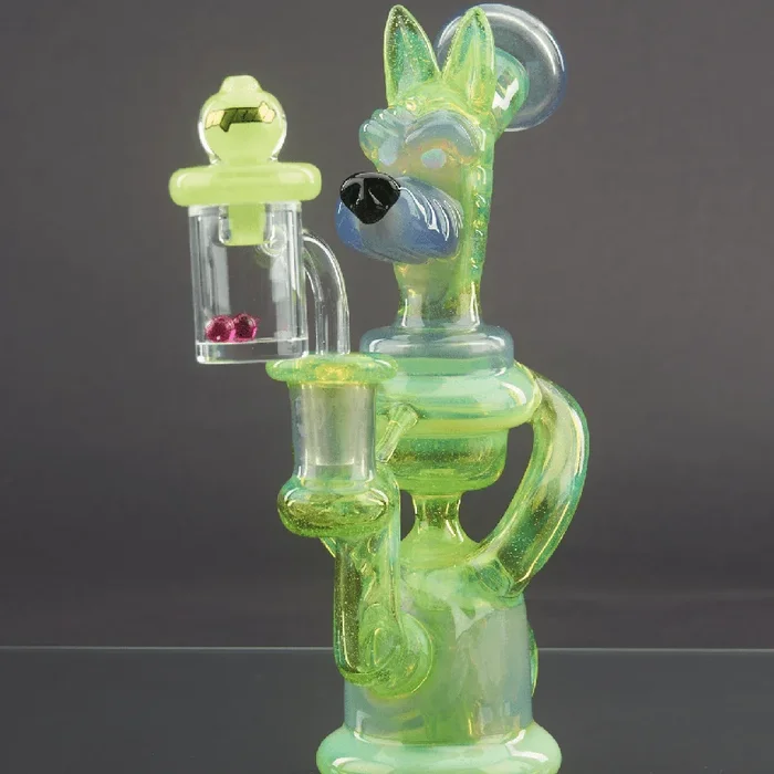 Ryan Kane Wolf Recycler Heady Dab Rig – Green