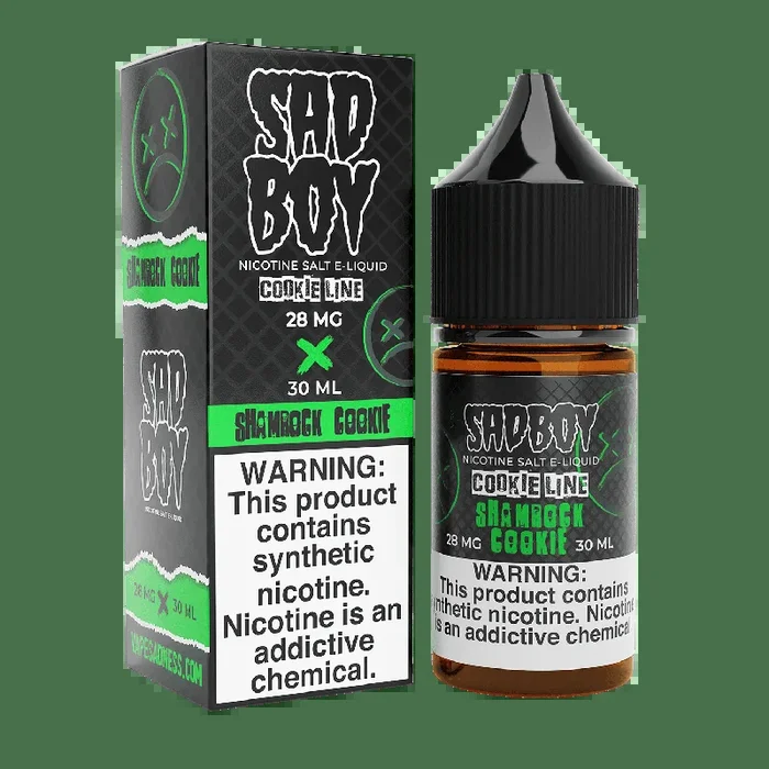 Sad Boy 30mL Shamrock Cookie Salt