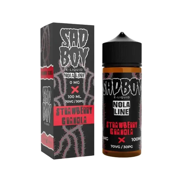 Sadboy Strawberry Granola 100ml E-liquid