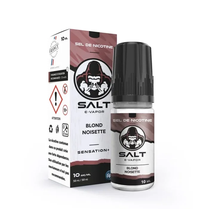 SALT E-VAPOR – Blond Noisette – Nicotine Salt 10ml