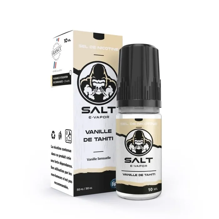 SALT E-VAPOR – Vanille de Tahiti – Sali di nicotina 10ml