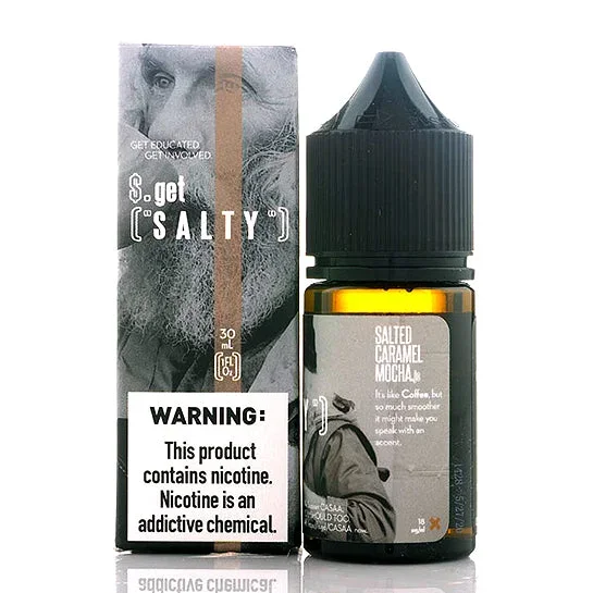 Salted Caramel Mocha – Get Salty E-Juice