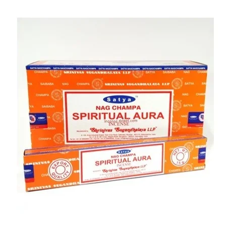 Satya Nag Champa – Spiritual Aura Incense Sticks 15g