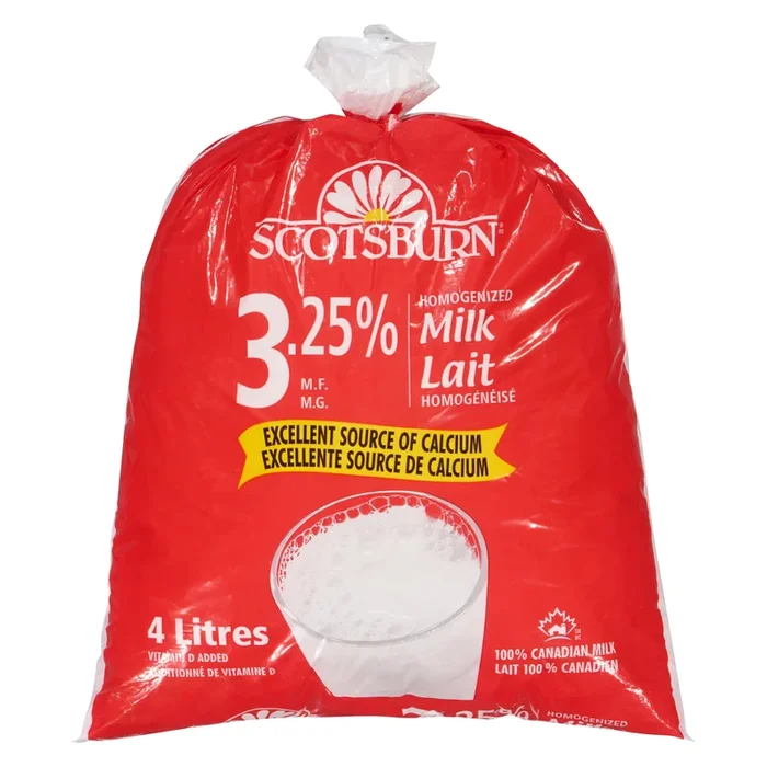 Scotsburn 3.25% Homogenized Milk, 4-L