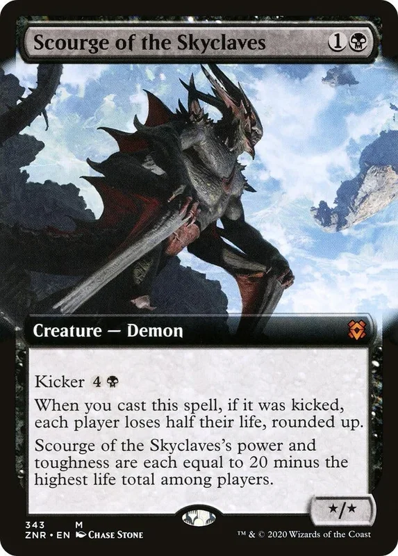 Scourge of the Skyclaves (Extended Art) (343) (ZNR)