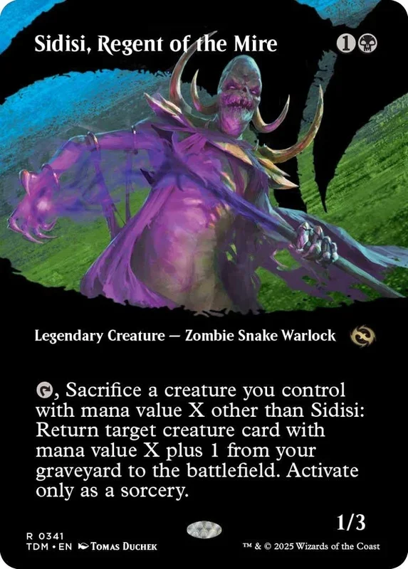 Sidisi, Regent of the Mire (Borderless) (341) (TDM)