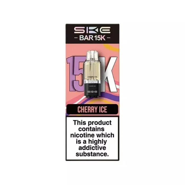 SKE Bar 15K Cherry Ice Refill Pods