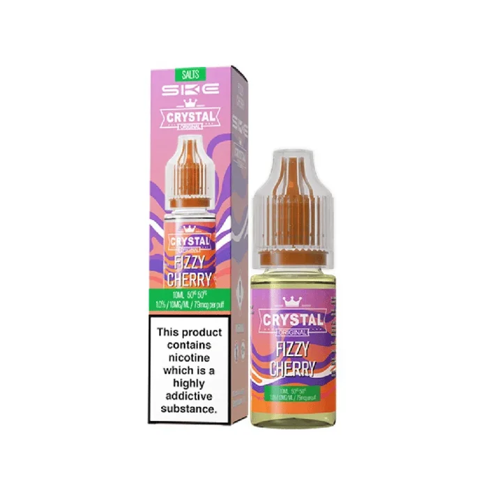 SKE Crystal Fizzy Cherry 10ml Nic Salt E-liquid