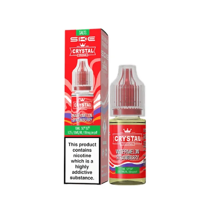 SKE Crystal Watermelon Strawberry 10ml Nic Salt E-liquid