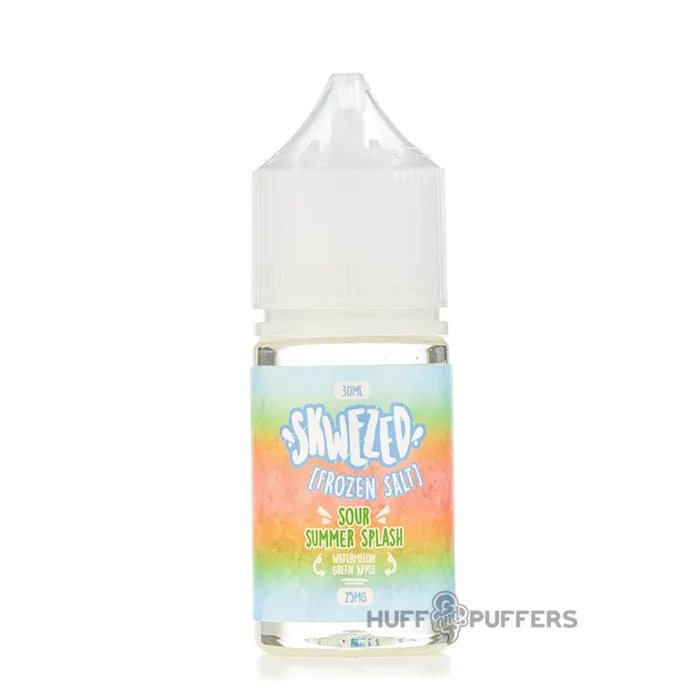 Skwezed Salt – Watermelon Green Apple Ice (Frozen Sour Summer Splash) 30mL
