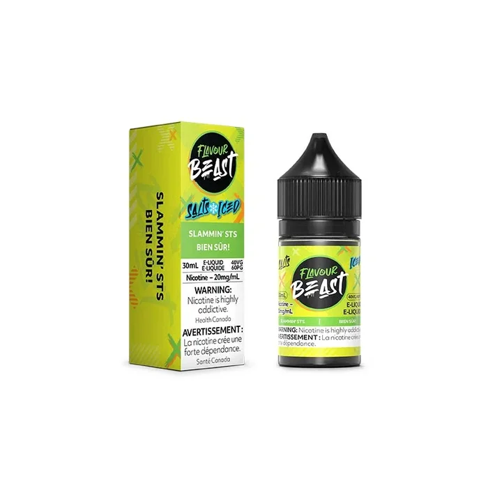 Slammin’ STS Iced Salt by Flavour Beast E-Liquid