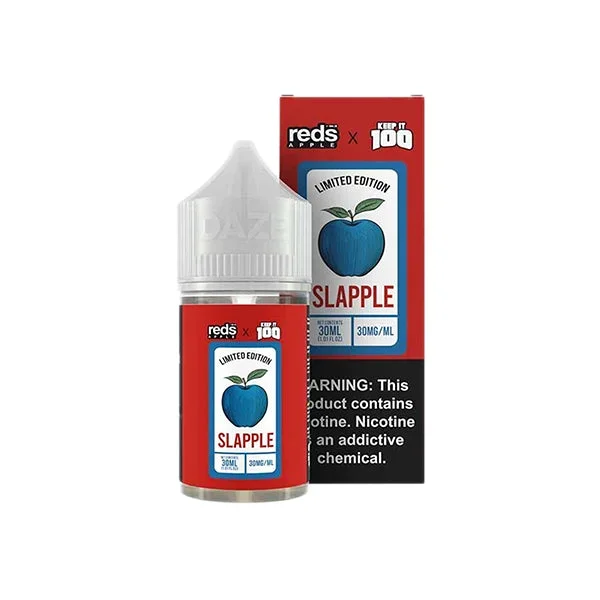 Slapple by 7Daze Reds x Keep It 100 Salt Series | 30mL