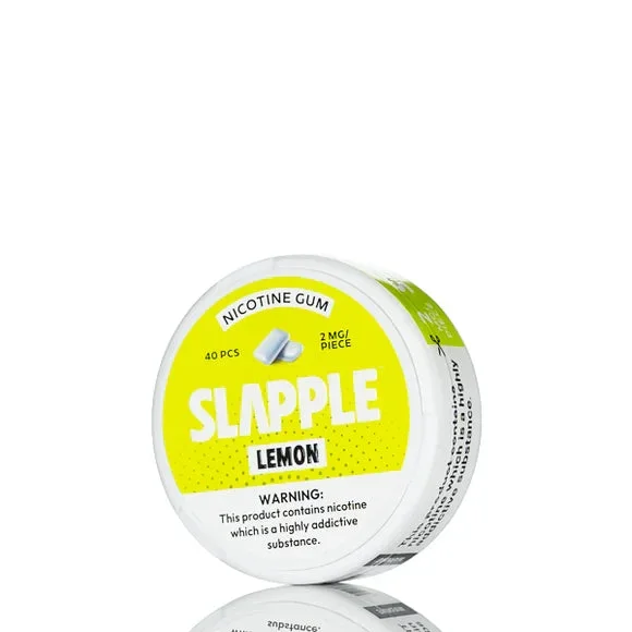 Slapple Lemon Nicotine Gum