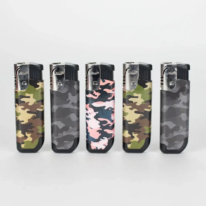 Slick® – Refillable Camo Windproof Lighter