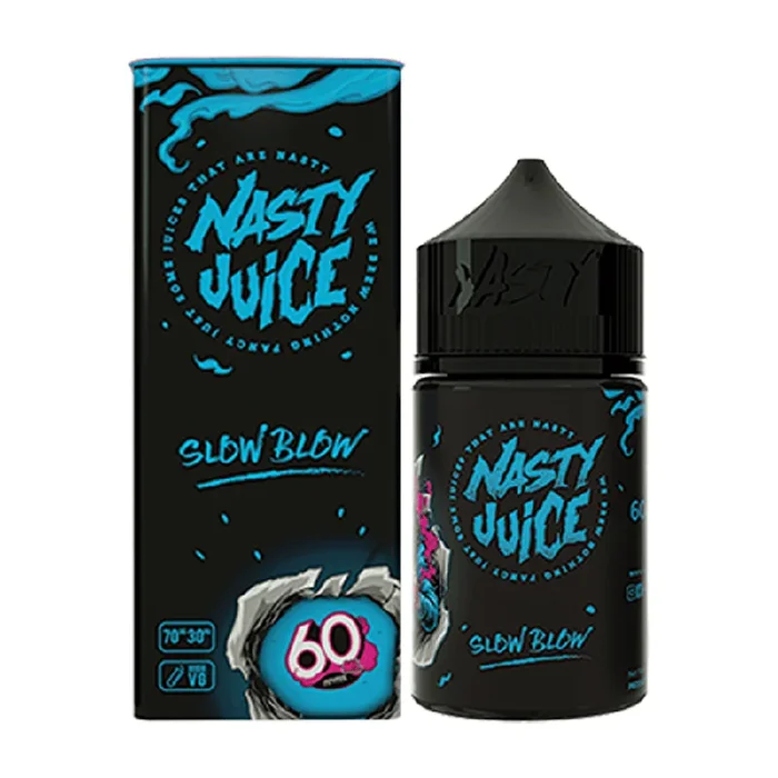 Slow Blow Shortfill E-Liquid by Nasty Juice 50ml