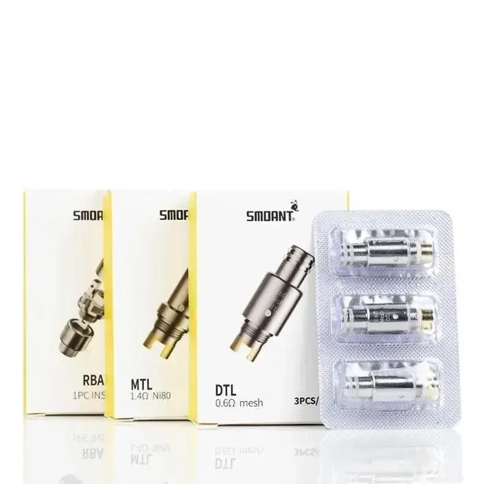 Smoant Pasito Replacement Coils & RBA Deck