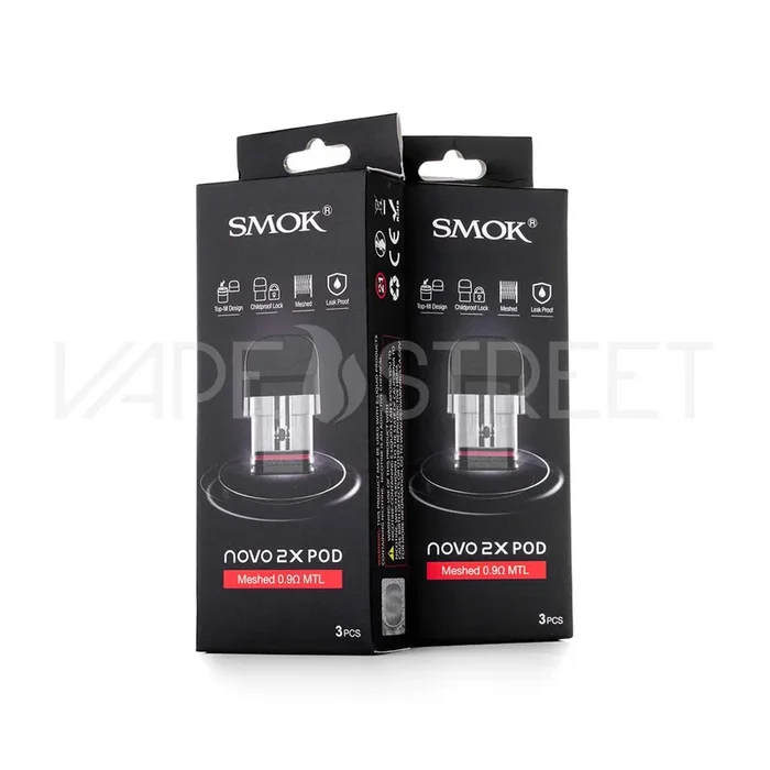 SMOK Novo 2X Replacement Pods (3 Pack)