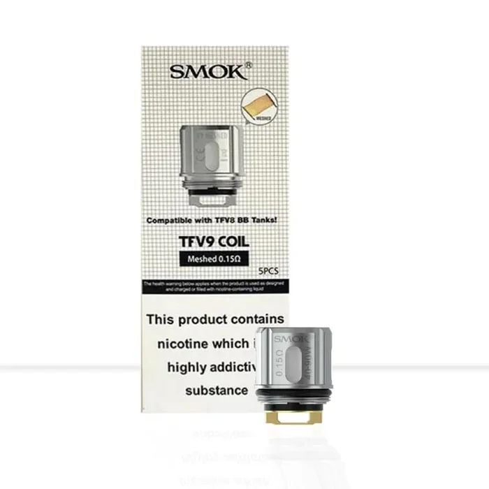 Smok TFV9 Coils 0.15 Ohm 5 Pack
