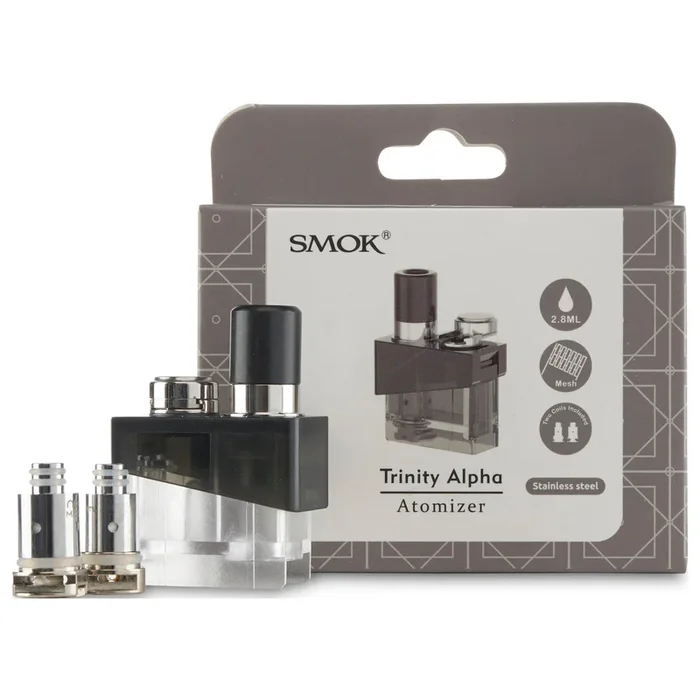 Smok Trinity Alpha Replacement Pod and 2 Coils