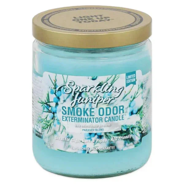 Smoke Odor – 13oz Sparkling Juniper Candle
