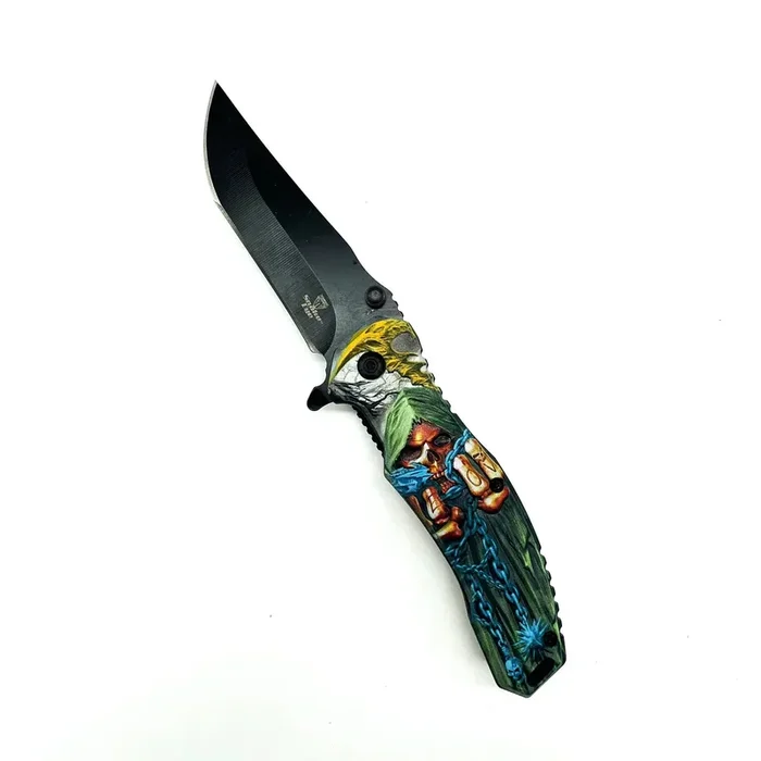 Snake Eye – 8.5″ Foldable Pocket Knife – Outlaw