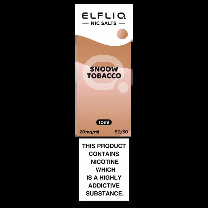 Snoow Tobacco Elfliq Nic Salt by Elfbar – 10ml