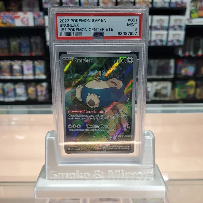 Snorlax (051) (Pokemon Center Exclusive) [Scarlet & Violet: Black Star Promos] PSA 9