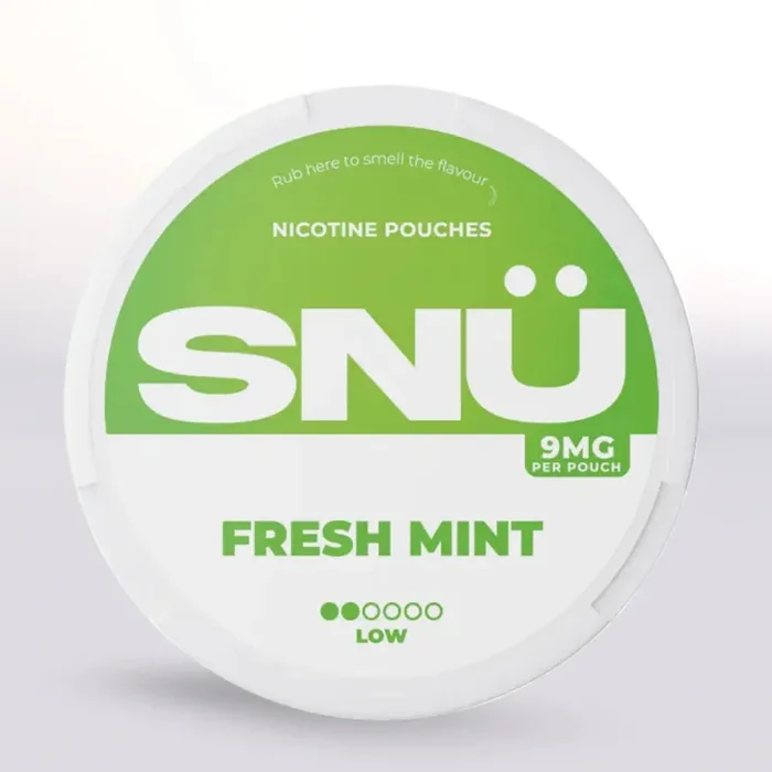 SNÜ Fresh Mint Nicotine Pouches