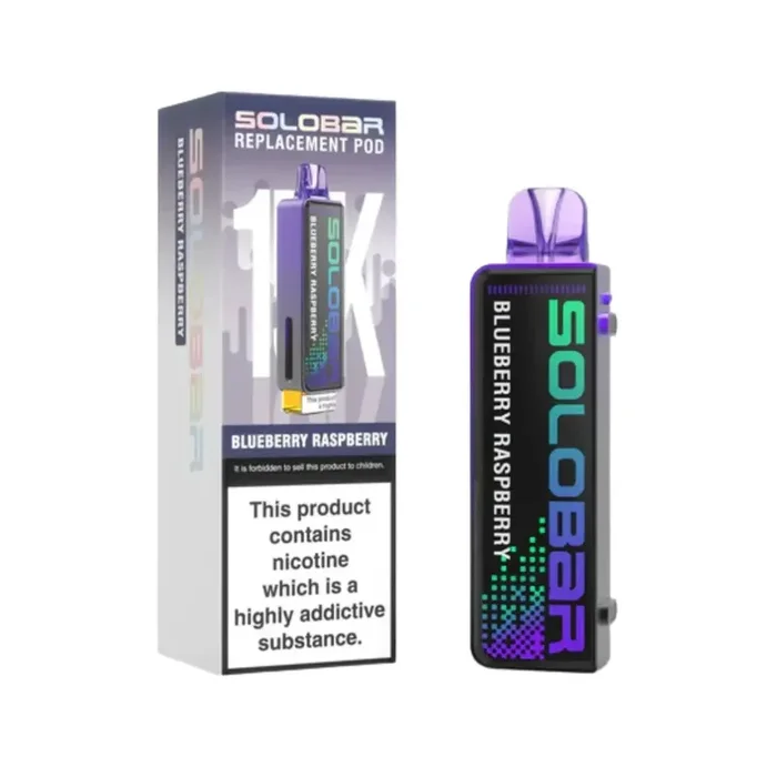 Solobar 15K Blueberry Raspberry Refill Pod
