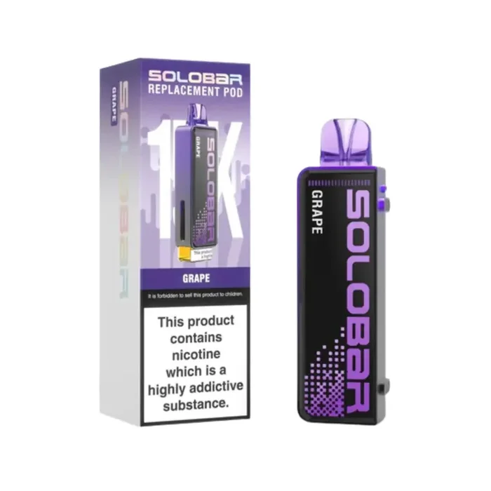 Solobar 15K Grape Refill Pod