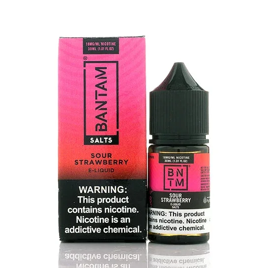 Sour Strawberry Salt – Bantam E-Juice