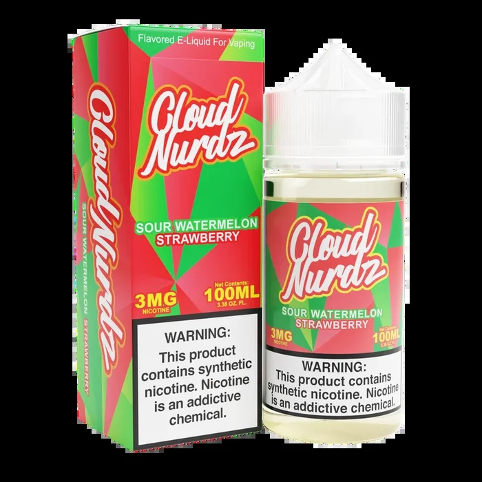 Sour Watermelon Strawberry by Cloud Nurdz TFN 100mL