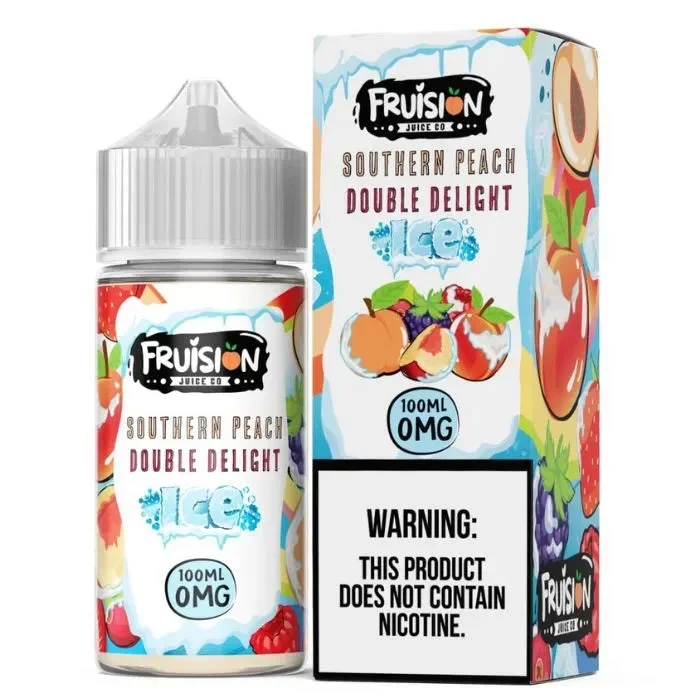 Southern Peach Double Delight Ice E-Liquid by Fruision