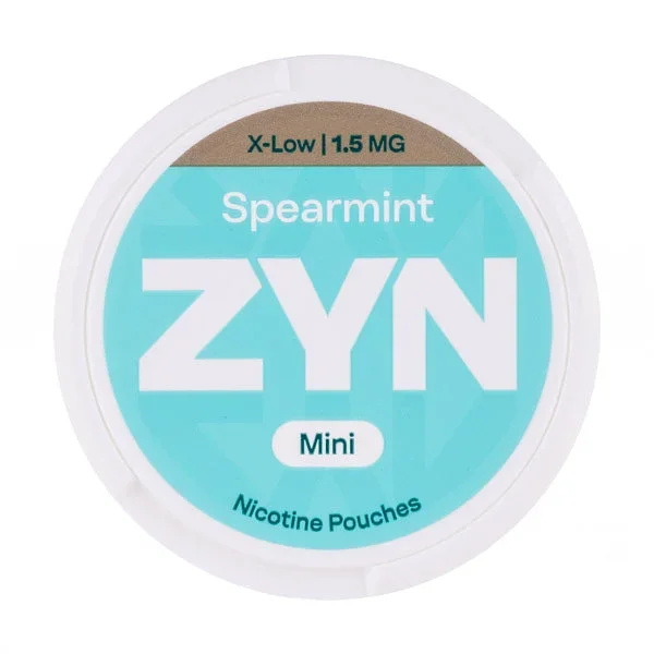 Spearmint Mini X-Low Nicotine Pouches by Zyn