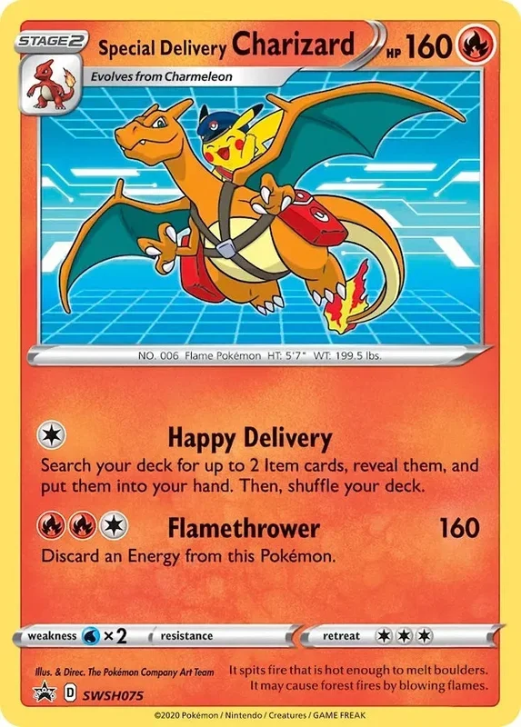 Special Delivery Charizard – SWSH075 (SWSH075) (SWSD)