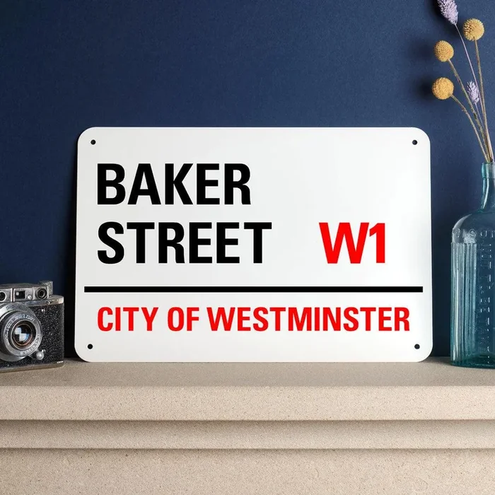Standard London Street Sign Baker Street