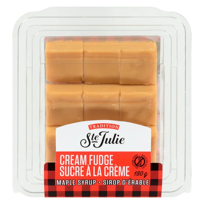 Ste Julie Maple Syrup Cream Fudge, 180-g