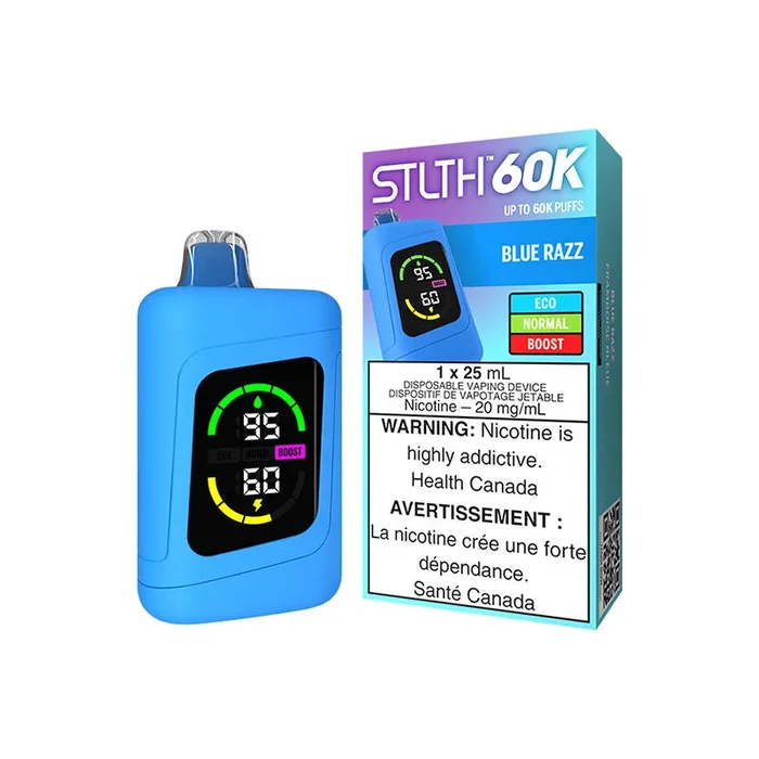 STLTH 60K Disposable – Blue Razz