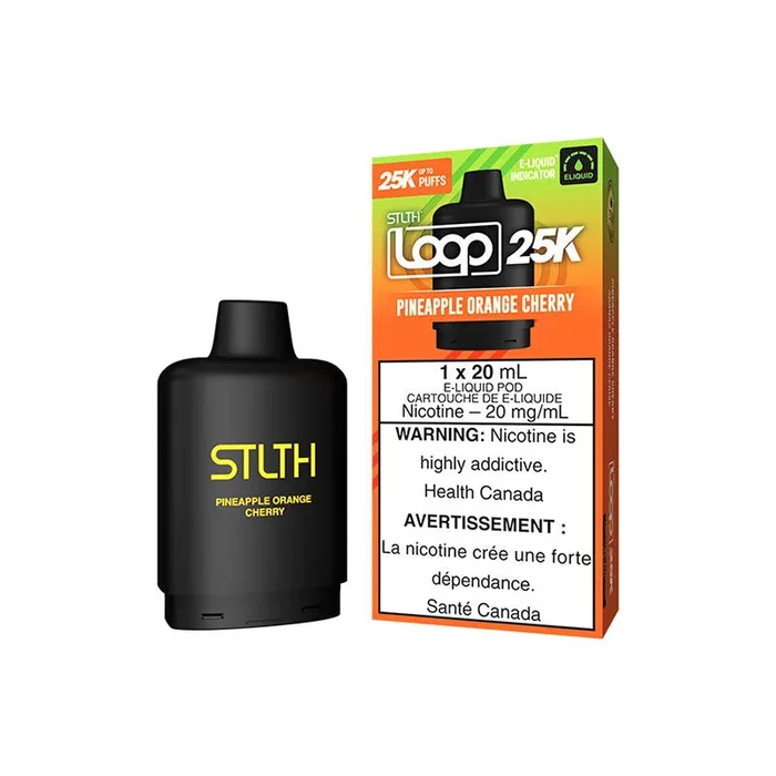 STLTH LOOP 25K Pod Pack – Pineapple Orange Cherry (ON)