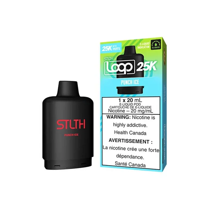 STLTH LOOP 25K Pod Pack – Punch Ice (ON)