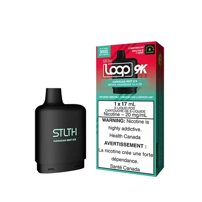 STLTH LOOP 9K Pod Pack – Hawaiian Mist Ice