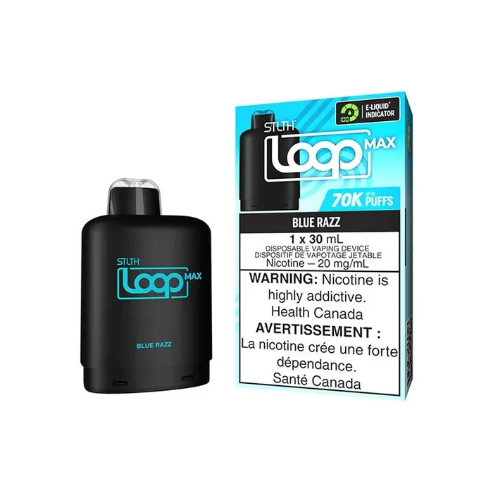 STLTH LOOP MAX Pod Pack – Blue Razz (ON)