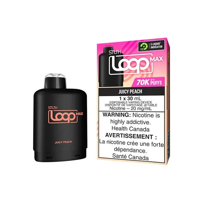 STLTH LOOP MAX Pod Pack – Juicy Peach (AB)