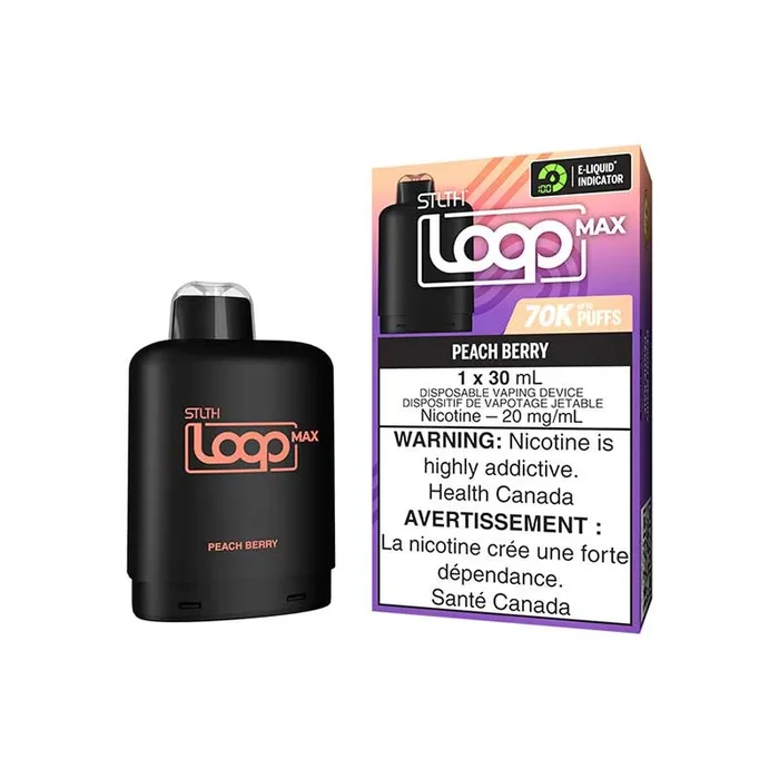 STLTH LOOP MAX Pod Pack – Peach Berry