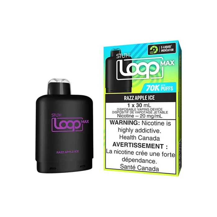 STLTH LOOP MAX Pod Pack – Razz Apple Ice (ON)