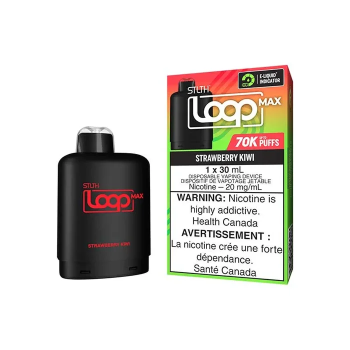 STLTH LOOP MAX Pod Pack – Strawberry Kiwi (ON)